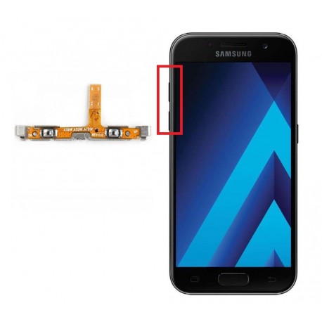 Reparar cambiar botones de volumen Samsung Galaxy A3 A320