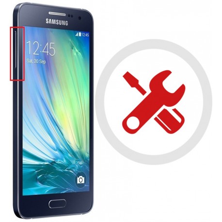 Reparar cambiar botones de volumen Samsung Galaxy A3 A320