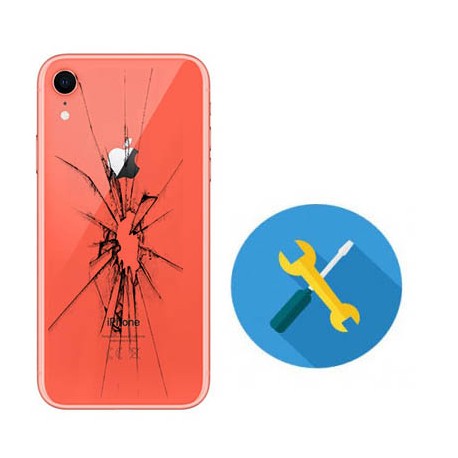 Reparar cristal de tapa trasera Iphone XR