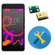 Reparar o cambiar microfono BQ AQUARIS E4.5