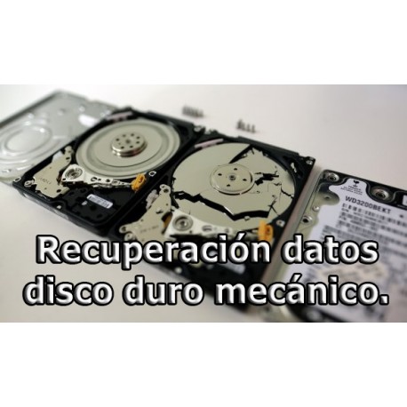 Recuperación de datos Disco duro mecánico