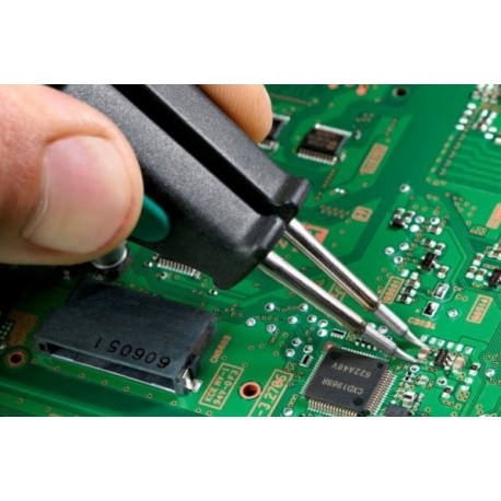 Reparar placa base portatil - Cortocircuitos, reballing, no enciende.